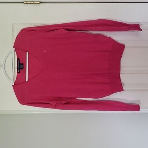 Ralph Lauren Sport pink women's golf sweater lg. Light knit v-neck pink